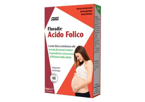 Floradix Acido Folico integratore per la gravidanza 60 capsule