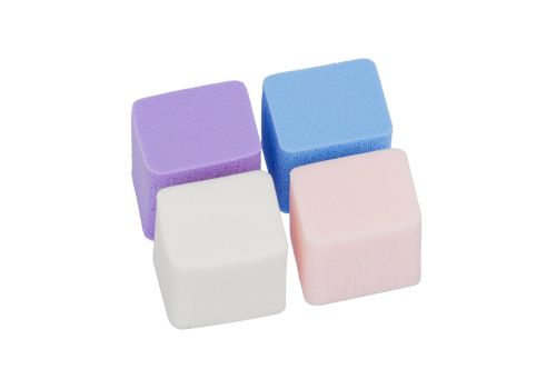 Beautytime spugnette a rombo in lattice per fondotinta 4 pezzi