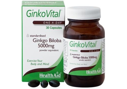 Ginko Vital integartore per il sistema circolatorio 30 capsule molli
