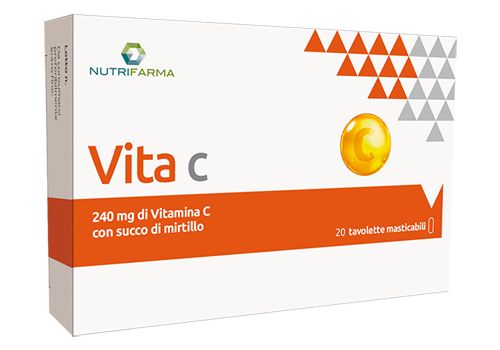 Vita C integratore a base di vitamina C 20 tavolette masticabili
