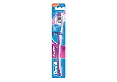 Oral-B 123 Shiny Clean spazzolino da denti con setole medie