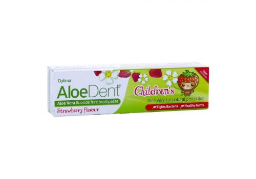 AloeDent Children's dentifricio gusto fragola 50ml