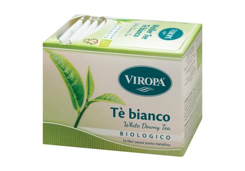 Viropa tè bianco infuso biologico 15 bustine filtro