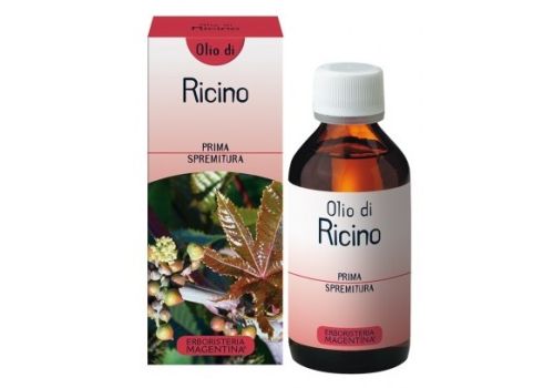 Ricino olio vegetale emolliente per ciglia capelli unghie 100ml
