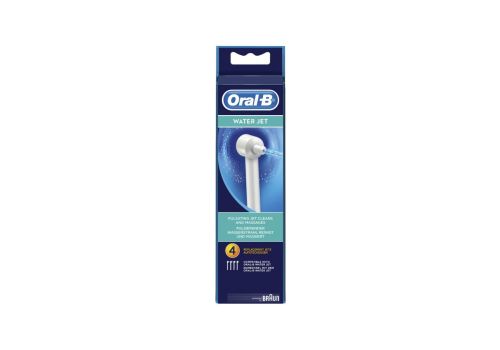 Oral B Water Jet beccucci di ricambio per idropulsore Advance Powerjet 4 pezzi
