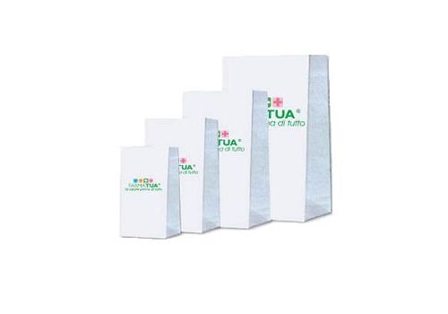 Sacchetto carta bianca 14+8x28 1650 pezzi