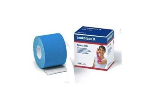 Leukotape K taping azzurro 5 x 500cm