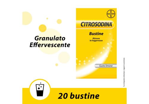 CITROSODINA Effervervescente 20 buste