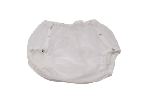 Standard slip per incontinenza con bottoni colore bianco taglia 6
