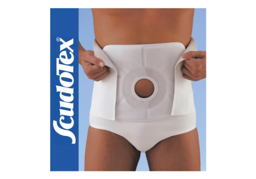 Scudotex cintura colostomia con pannello altezza 24cm Ø 7cm taglia 2
