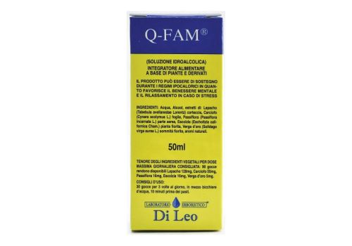 Q-Fam integratore per il controllo del peso gocce orali 50ml