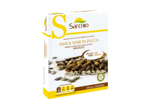Sarchio barretta ai semi di zucca senza glutine 4 x 20 grammi
