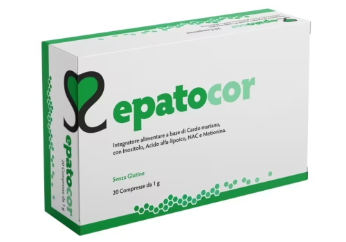 Epatocor integratore per la funzione epatica 20 capsule