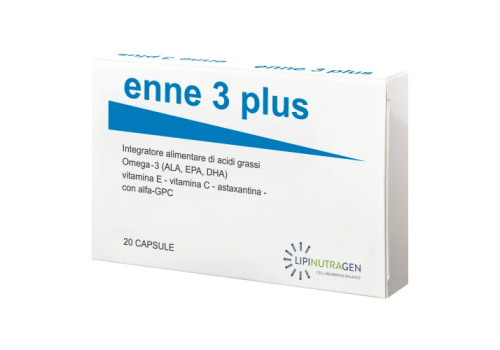 Enne 3 plus integratore ad azione antiossidante 20 softgel