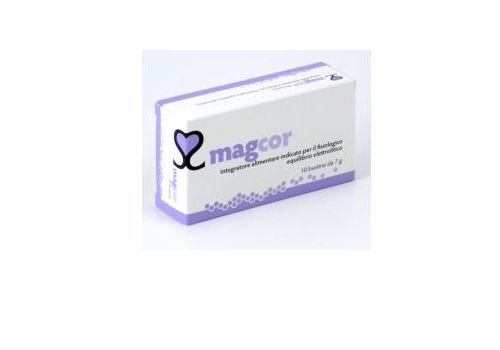 Magcor integratore di sali minerali per l'equilibrio elettrolitico 10 bustine