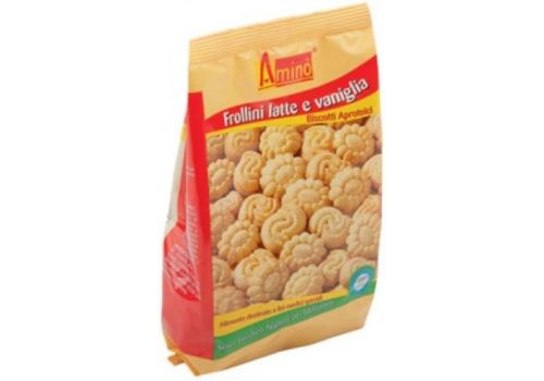 Aminò frollini aproteici latte vaniglia 200 grammi