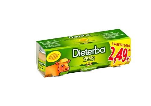 DIETERBA OMOG VITELLO 3PZ 80G