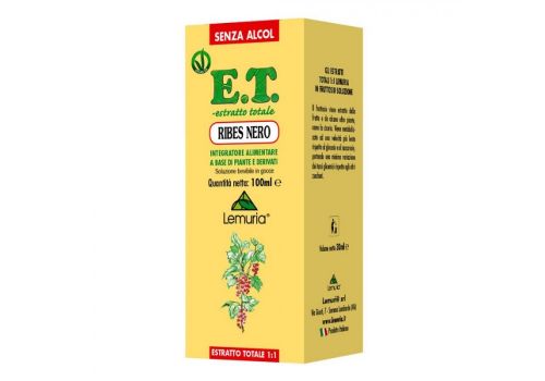 Ribes Nero Estratto Totale integratore per il sistema immunitario e le vie respiratorie soluzione bevibile in gocce 100ml