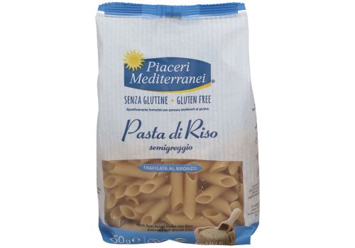 Piaceri Mediterranei pasta di riso semigreggio penne rigate 250 grammi