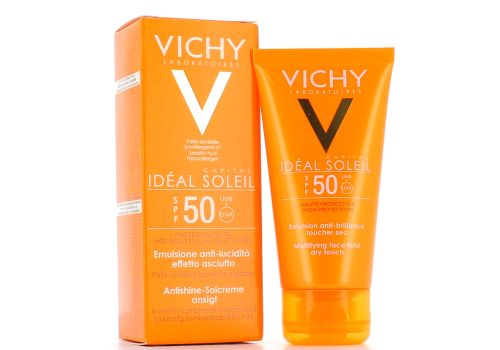 Vichy Capital Soleil spf 50 crema emulsione anti-lucidità effetto asciutto 50ml | offerta speciale