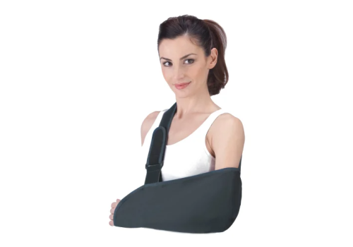 Fgp Rgb-150 reggibraccio con sacca in cotone e cintura spalla in vellutino con chiusura a strappo taglia m