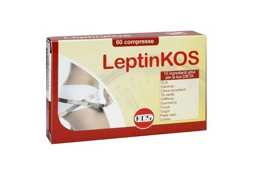 LeptinKos integratore per il controllo del peso e drenaggio dei liquidi corporei 60 compresse 