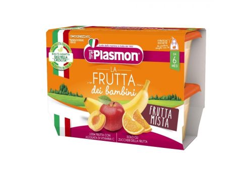 Plasmon Sapori di Natura frutta mista omogeneizzato 4 x 100 grammi
