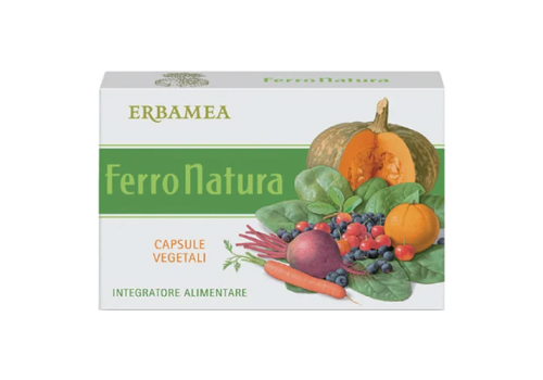 Ferronatura integratore per la carenza di ferro 24 capsule