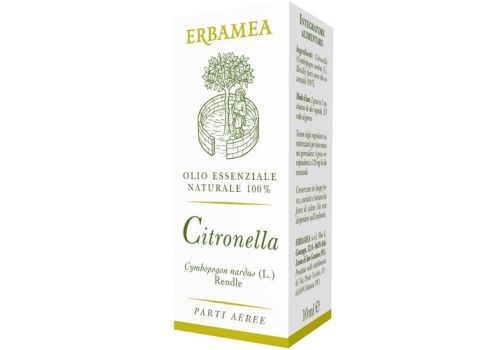Citronella integratore estratto vegetale per riequilibrare la flora intestinale gocce orali 10ml