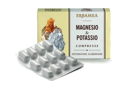 Erbamea magnesio e potassio integratore 24 compresse