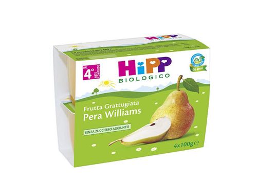 HIPP BIO FRU GRAT PERA 4X100G