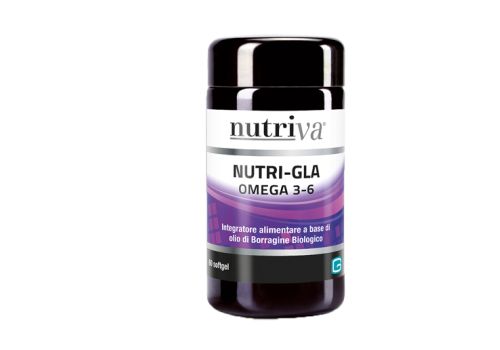 Nutriva Nutri-gla integratore per il benessere della pelle 60 softgel