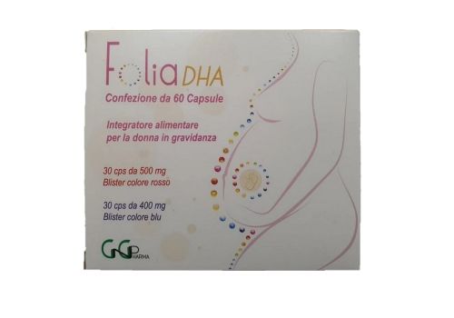 Folia DHA integratore per la gravidanza 60 capsule
