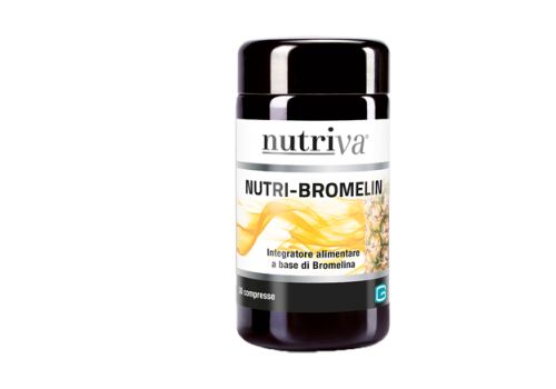 Nutriva nutri-bromelina integratore per il microcircolo 30 compresse
