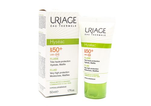 URIAGE HYSEAC SOLAIRE FLUIDO SPF50+ 50ML