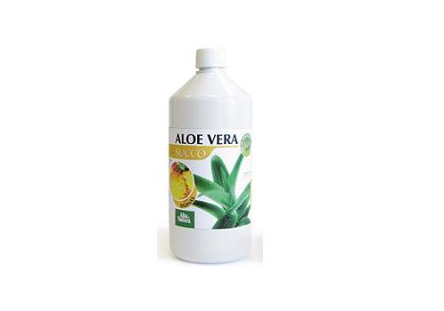 Aloe Vera succo gusto ananas integratore depurativo e per la funzione digestiva 1 litro