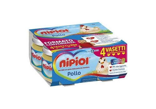 Nipiol vitello omogeneizzato 4 x 120 grammi