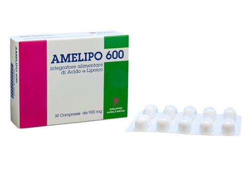 Amelipo 600 integratore antiossidantre per la funzione cerebrale 30 compresse