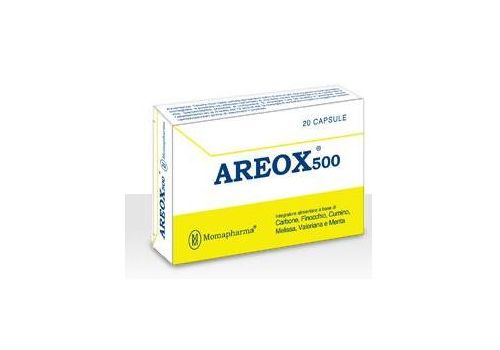 Areox 500 integratore per il benessere intestinale 20 capsule