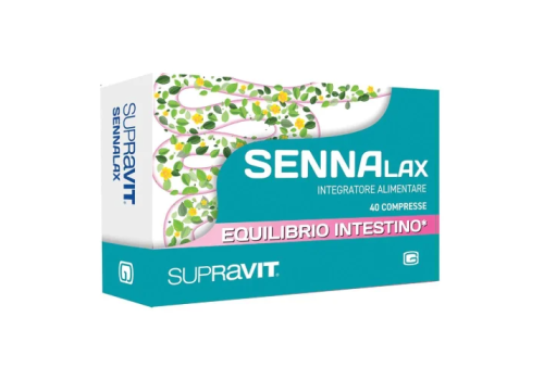 Supravit Sennalax integratore per la regolarità del transito intestinale 40 compresse