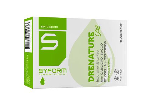 Drenature integratore per il drenaggio dei liquidi corporei 30 compresse