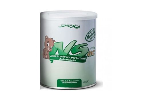 N5 AC latte per lattanti dalla nascita polvere 400 grammi