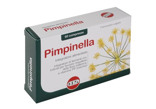 Pimpinella integratore per l'equilibrio della flora batterica intestinale 60 compresse