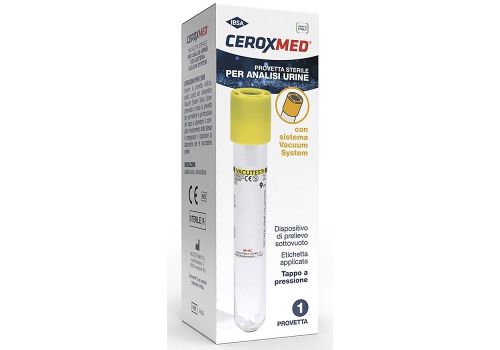 Ceroxmed provetta sterile con sistema Vacuum System 1 pezzo