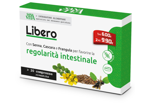 Sanavita Libero per la funzione gastro-intestinale 20 compresse