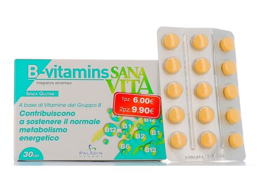 SANAVITA B-VITAMINS 30CPR