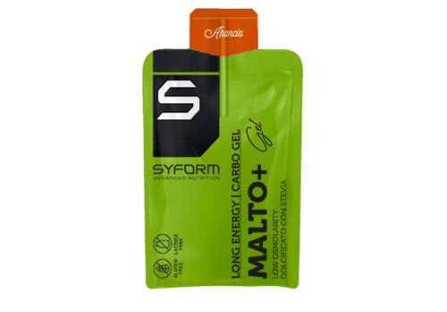 Malto+ gel gusto arancio integratore energetico per sportivi monodose 50ml