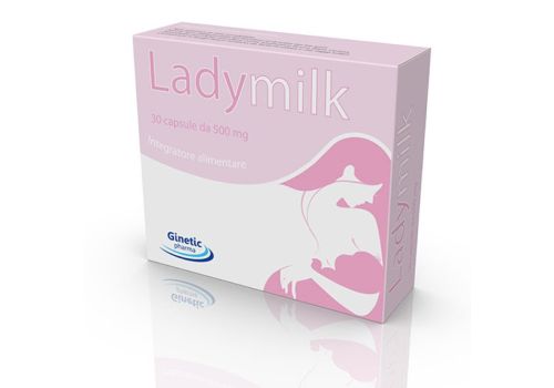 Ladymilk integratore per allattamento 30 capsule