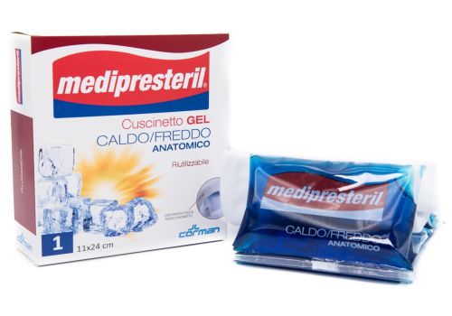 MEDIPRESTERIL CUSCINETTO GEL CALDO/FREDDO ANATOMICO 11x24 CM 1PZ