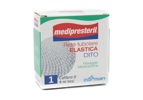 MEDIPRESTERIL RETE TUBOLARE ELASTICA DITO CALIBRO 0 4 METRI 1PZ